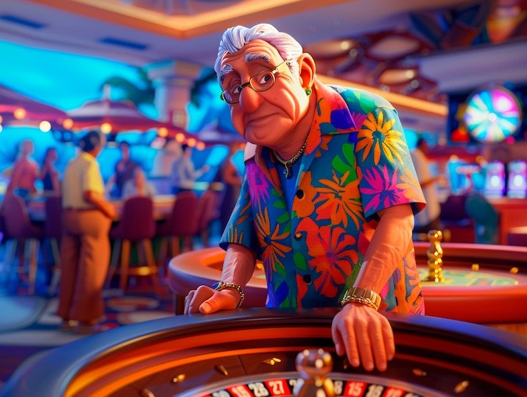 Tampilan antarmuka meja blackjack dealer langsung jari4d di layar mobile